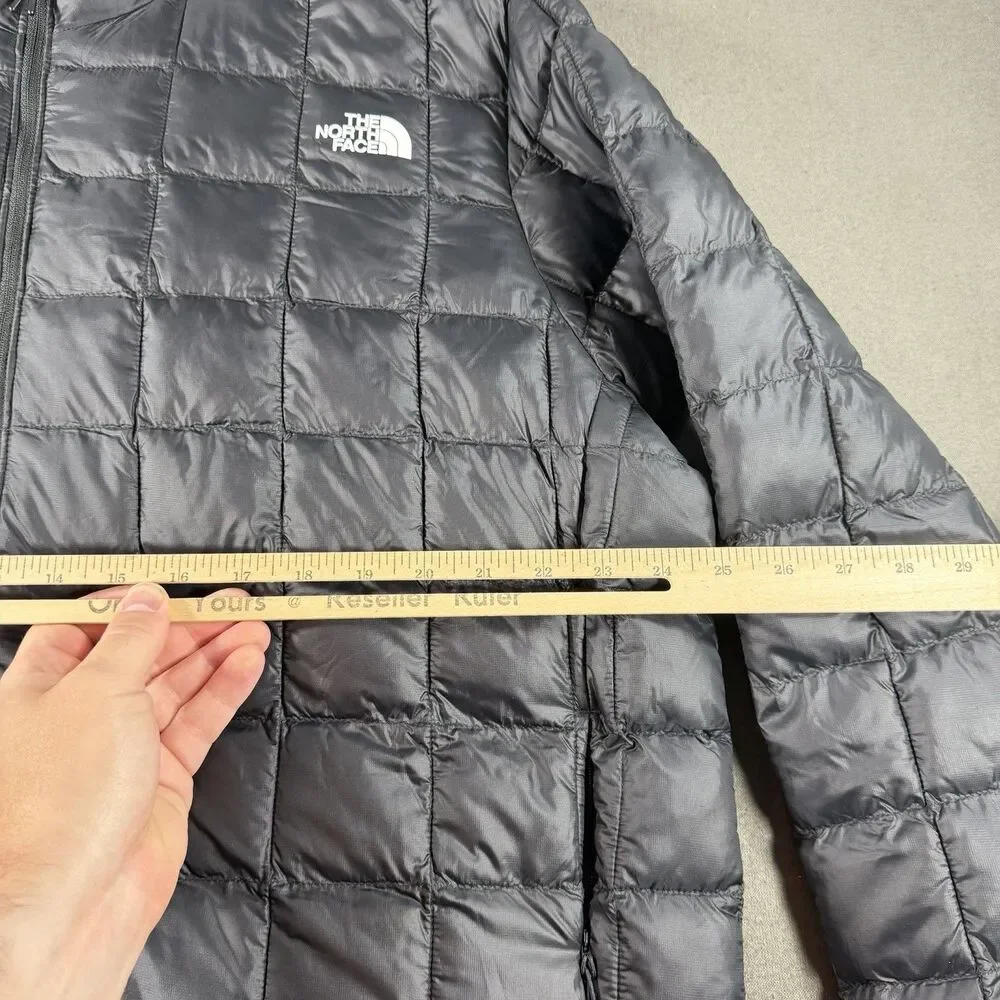 North Face Jacket Men XXL Black Thermoball Quilted Puffer Packable Lightweight